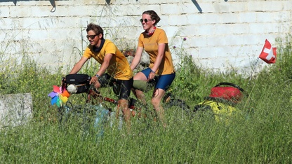 İsviçre'den bisikletle tura çıkan gençler Türk misafirperverliğine hayran kaldı