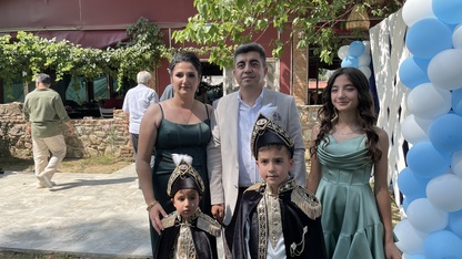 Aydınlı gazi, çocuklarının sünnetini jandarmanın kuruluş yıl dönümünde yaptı