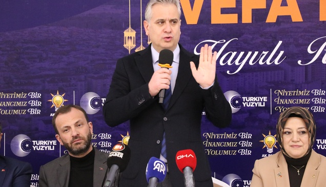 AK Parti Genel Başkan Yardımcısı Yalçın, Kütahya'da konuştu: