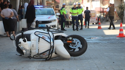 Aydın'da ehliyetsiz arkadaşların kullandığı motosikletlerin çarpışmasıyla 1 kişi öldü