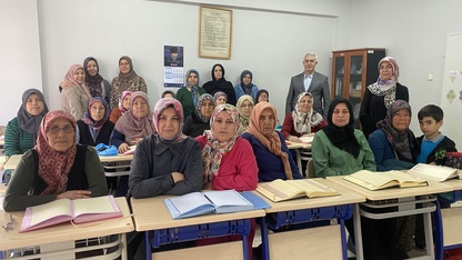 Alaşehir'de ramazan ayı dolayısıyla Kur'an-ı Kerim kursu açıldı