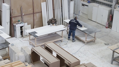 Bodrum'da yat imalatı kış aylarında da aralıksız sürüyor