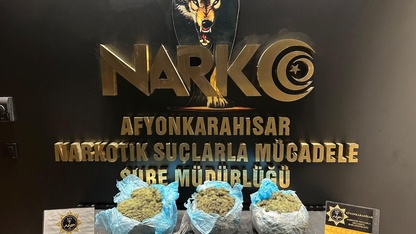 Afyonkarahisar'da uyuşturucu operasyonunda 3 zanlı tutuklandı