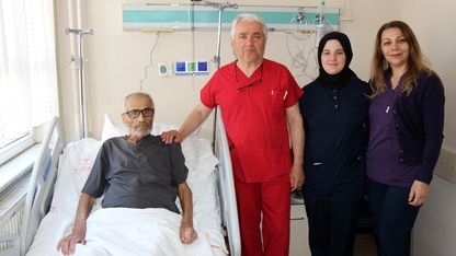 Denizli'de dalağı normalden 40 kat civarı büyük olan hasta ameliyatla iyileşti