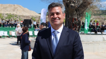 Muğla'da rehabilite edilen maden sahasına 4 bin zeytin fidanı dikildi