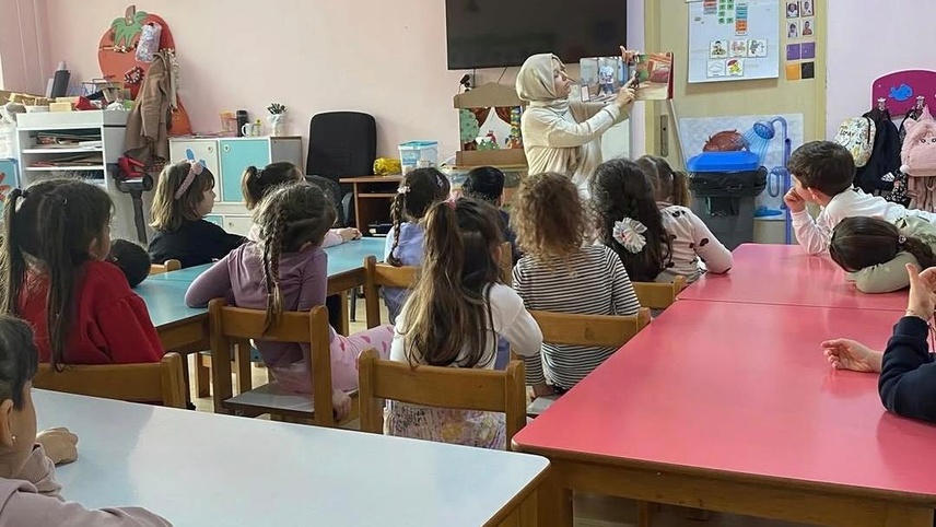 Datça'da anaokulunda "öfke balonu" etkinliği düzenlendi