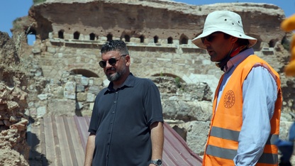 Hayatını adadığı Tralleis Antik Kenti'ni ziyaretçilerle buluşturmak için gün sayıyor
