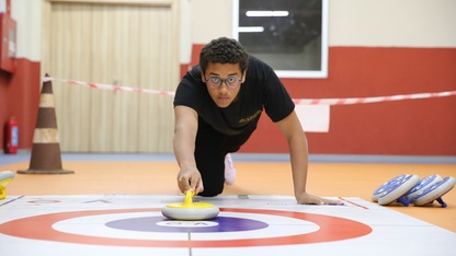 Denizli'de öğrenim gören Mısırlı öğrenci floor curlingte Türkiye'yi temsil edecek