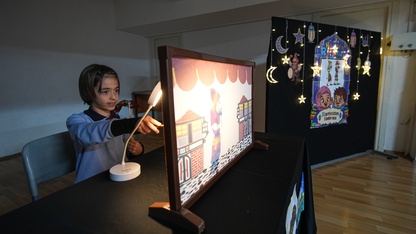 İzmir'de ilkokul öğrencilerinden "Maarifin Kalbinde Ramazan" etkinliği