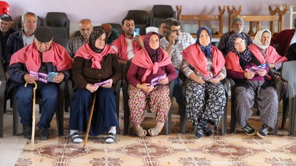 Uşak'ta üniversite öğrencileri köy köy gezerek ilk yardım eğitimi veriyor
