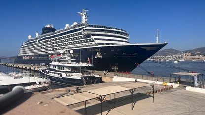Bodrum'a "Explora I" kruvaziyeriyle 743 yolcu geldi