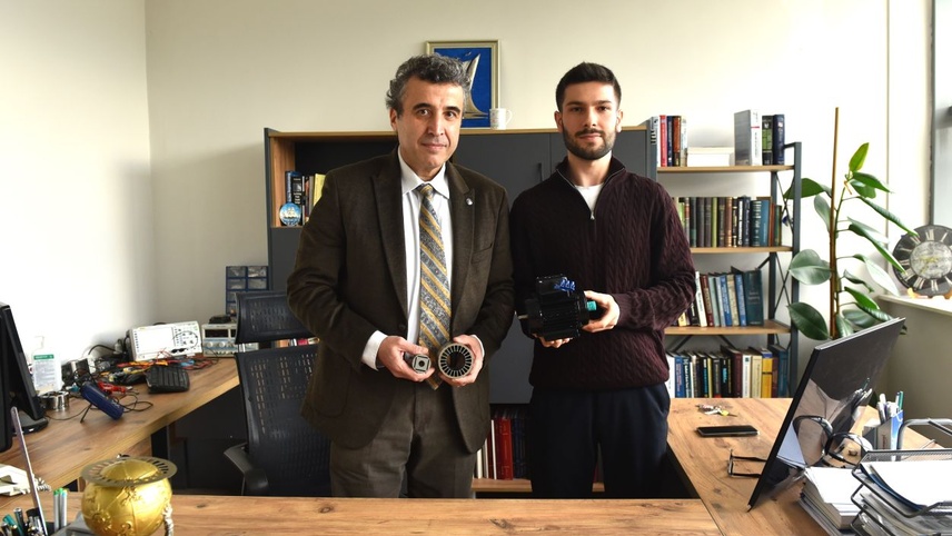 Ege Üniversitesi öğrencisi yüksek hızlı elektrik motoru tasarladı