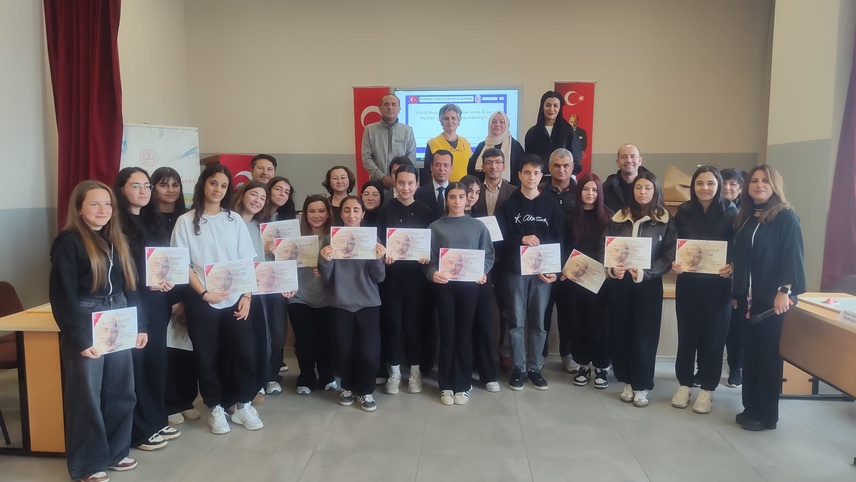 Datça'da  "Korkma Gençliğin Ruhu Burada" Liseler Arası Bilgi Yarışması yapıldı