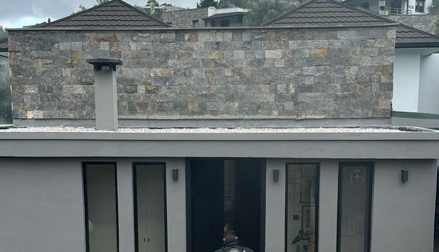 Bodrum'da evde çıkan yangın söndürüldü