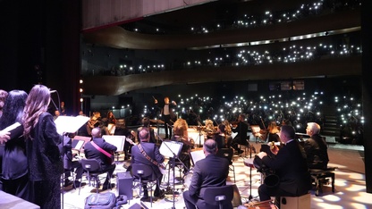 Maarif Orkestrası ve Halk Dansları Topluluğu, Bornova'da sanatseverlerle buluştu
