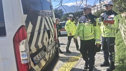 Datça'da öğrenci servislerine yönelik denetim gerçekleştirildi