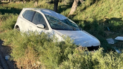 Aydın'da şarampole devrilen otomobildeki 3 kişi yaralandı