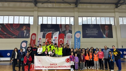 Datça'da 27 Aralık Büyük Atatürk Yol Koşusu tamamlandı