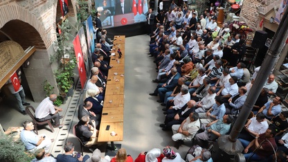 AK Parti Afyonkarahisar İl Başkanlığı bayramlaşma programında buluştu