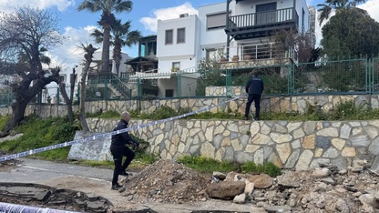 Bodrum'da altyapı çalışması sırasında lahit bulundu