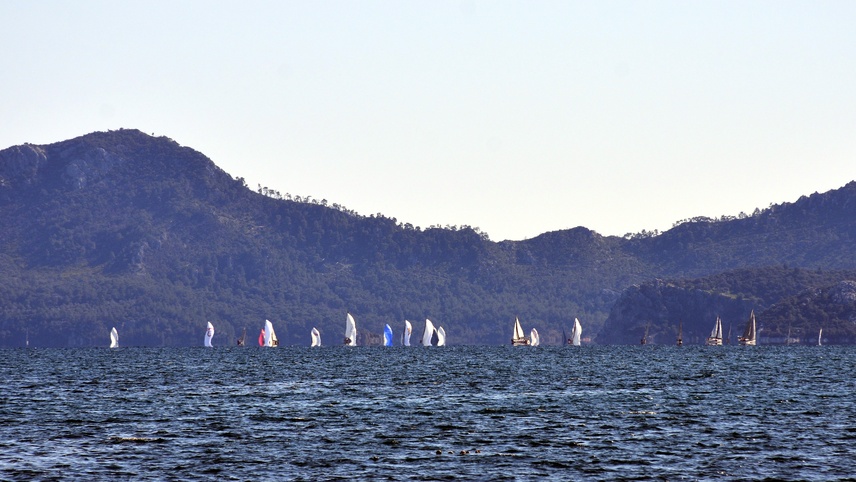 Marmaris MIYC Kış Trofesi Yat Yarışları'nın 3. ayağı başladı