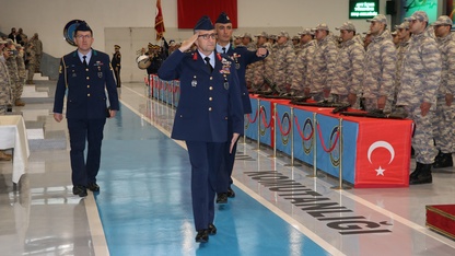 Kütahya'da eğitimlerini tamamlayan yükümlü erler yemin etti