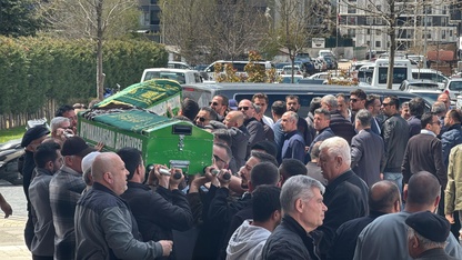 Afyonkarahisar'da silahlı kavgada yaşamını yitiren çiftin cenazesi toprağa verildi