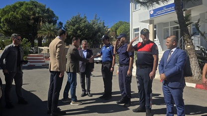 Muğla Valisi Akbıyık, Datça'da incelemelerde bulundu