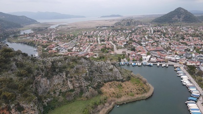 Muğla'nın turistik mahallesi Dalyan bayramda yerli turistleri bekliyor