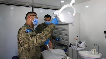 TSK'nın Mobil Diş Ünitesi, İzmir'de tanıtıldı