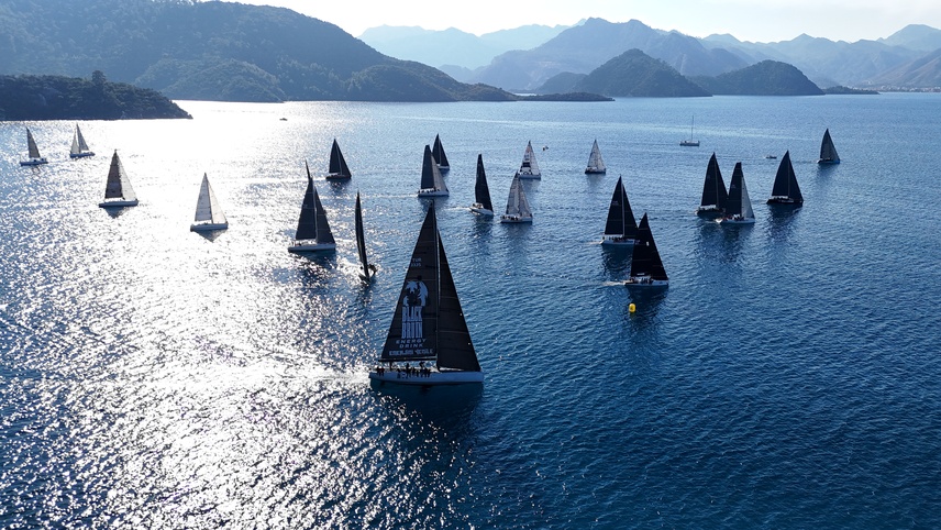 Marmaris MIYC Kış Trofesi Yat Yarışları'nın 2. ayağı tamamlandı