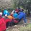 Muğla'da tarihi Likya Yolu'nda ayağı kırılan kişi kurtarıldı