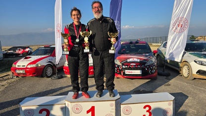 Aydın'da Mahalli Ralli Sprint yarışı yapıldı