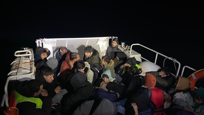 Bodrum açıklarında 39 düzensiz göçmen yakalandı