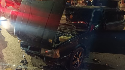 Denizli'de kaza yapan otomobile çarpan motosikletteki 1 kişi öldü, 1 kişi yaralandı