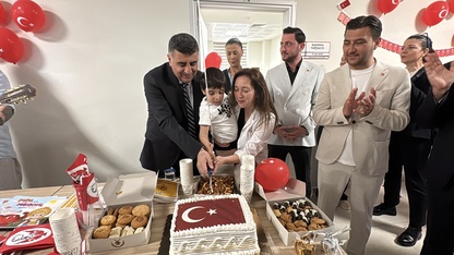 Bodrum'da hastanede tedavi gören çocuklar için şenlik düzenlendi