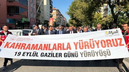 Uşak'ta Gaziler Günü kutlandı