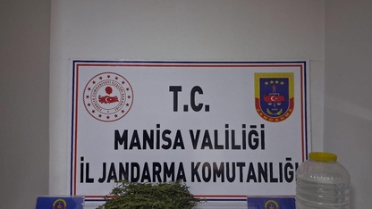 Salihli'de kaçak içki ve uyuşturucu operasyonunda 1 şüpheli yakalandı