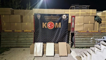 Afyonkarahisar'da kaçakçılık operasyonunda 1 şüpheli tutuklandı