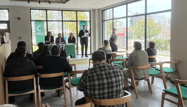 Yeşilay Kütahya Şubesinin olağanüstü genel kurulu yapıldı