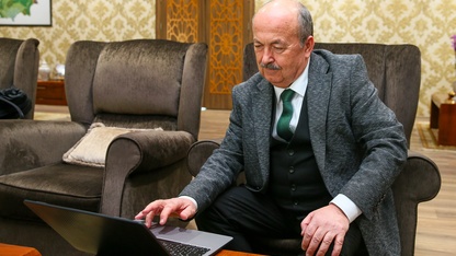 Uşak Üniversitesi Rektörü Demir, AA'nın "Yılın Kareleri" oylamasına katıldı