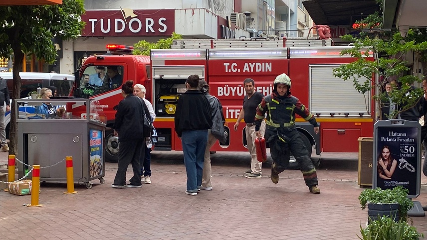 Aydın'da işletmede çıkan yangın söndürüldü