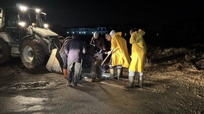 GÜNCELLEME - Afyonkarahisar'da sağanak ve rüzgar etkili oluyor