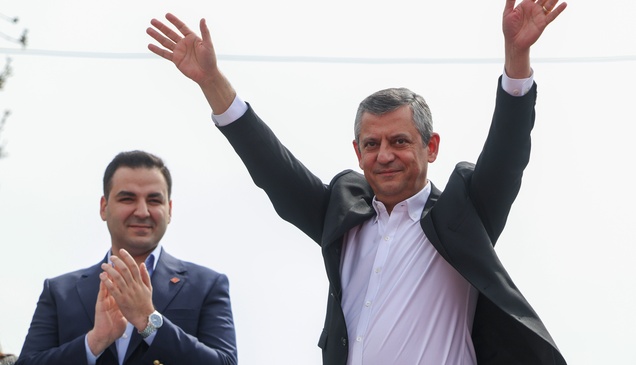 CHP Genel Başkanı Özel, partisinin Uşak mitinginde konuştu: