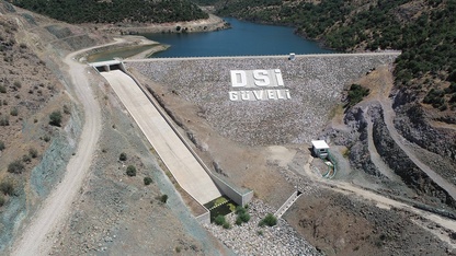 Güveli Barajı'ndaki sulama projesi yüzde 98 tamamlandı