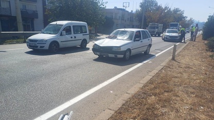Manisa'da otomobilin çarptığı kadın hayatını kaybetti